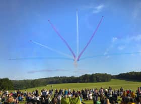 The Red Arrows at the Midlands Air show in 2021. Photo by Paul Box








Please credit paulbox©