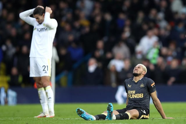The Brazilian has been nursing a groin issue for a while and it finally took its toll last time out at Leeds as he was forced off in the first half. He travelled to Saudi Arabia and but didn't train with the side, he has also missed sessions since returning to the North East. Still, he could be back in contention for Tuesday.