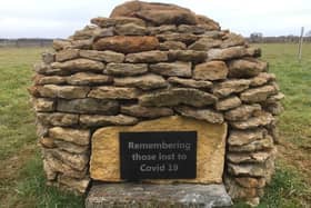 Memorial Cairn at Mid-England Barrow, Warwickshire