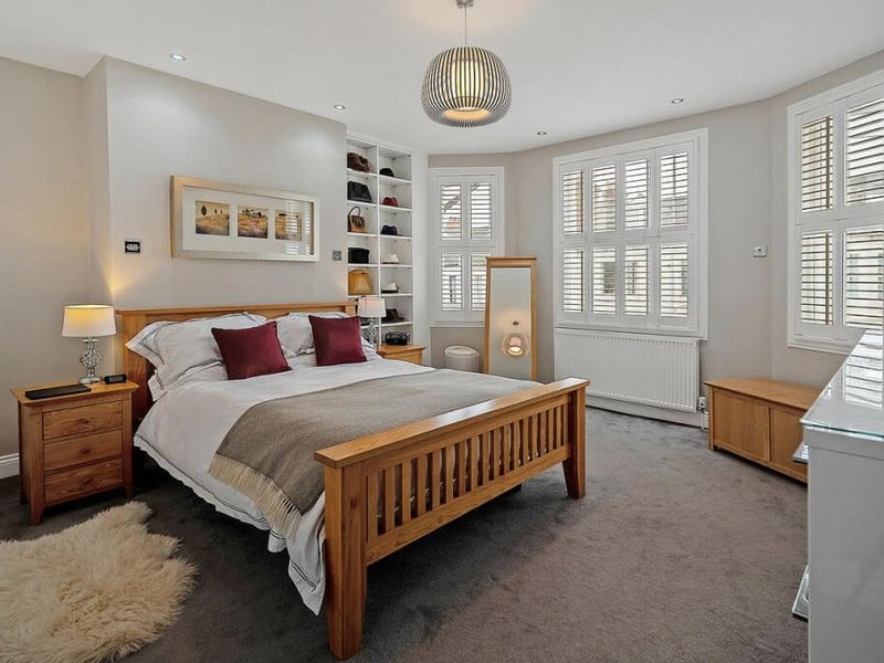 One of the bedrooms
