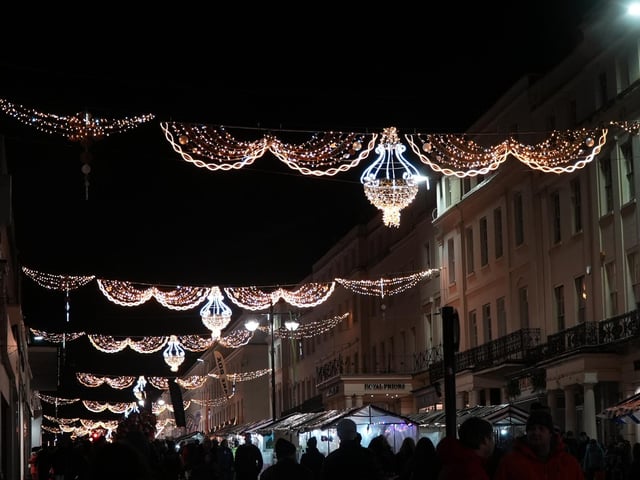 Photo from the Leamington Christmas Lights Switch-on 2024