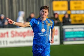 Dan Turner scored in both of Leamington's wins this week. Photo: Chris Simpson.