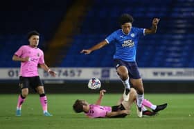 Benjamin Arthur (18) left Peterborough United for Brentford B in the summer. Photo: Joe Dent.