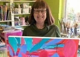 Respected artist Carol Wheeler.