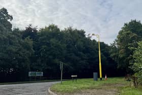An average speed camera.