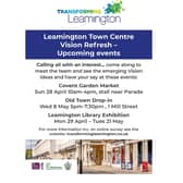 A flyer for the Transforming Leamington events. Picture supplied.