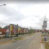 The homes being built off Ashlawn Road are the first of thousands set for South-West Rugby under the current Local Plan. Photo: Google Street View.