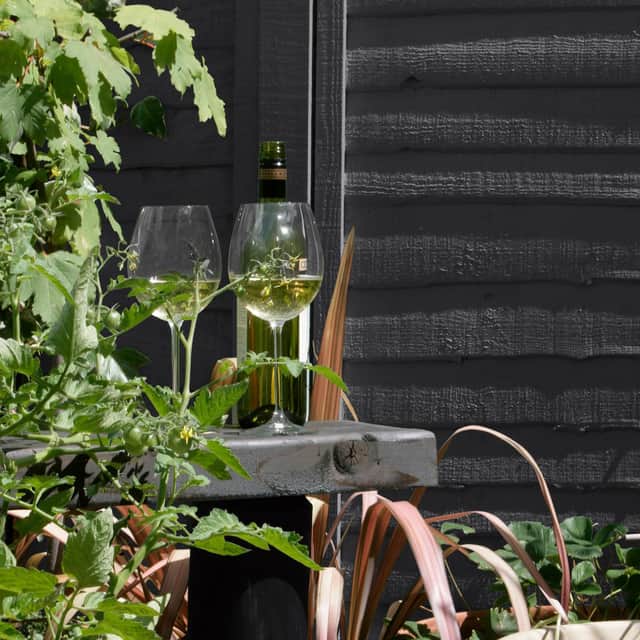 Inspiration for your garden- give the fence a makeover. Credit: Sadolin