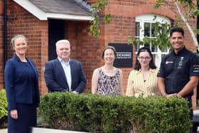 L-R: Cllr Louise Robinson, Cllr Martin Watson, Cllr Isabelle McKenzie, Fiona Molloy, and Mike Khan