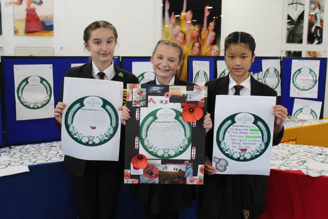 Learning about remembrance.