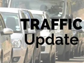 There are long delays on the M40 near Gaydon, which is causing further delays on other roads in the area.