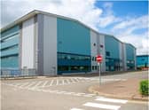 The Rosalind Franklin Laboratory in Leamington - known as the mega-lab