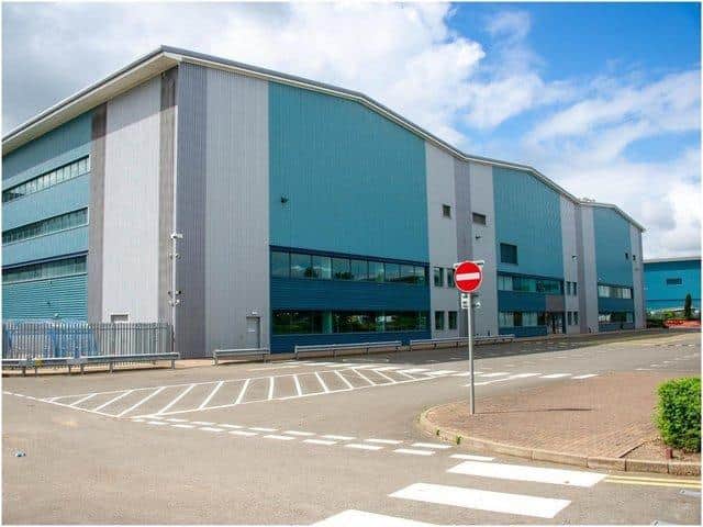 The Rosalind Franklin Laboratory in Leamington - known as the mega-lab