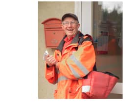 After spending 37 years delivering letters and parcels, Rugby postman Adrian Dove has hung up his satchel for the last time and has embarked upon a well-earned retirement.