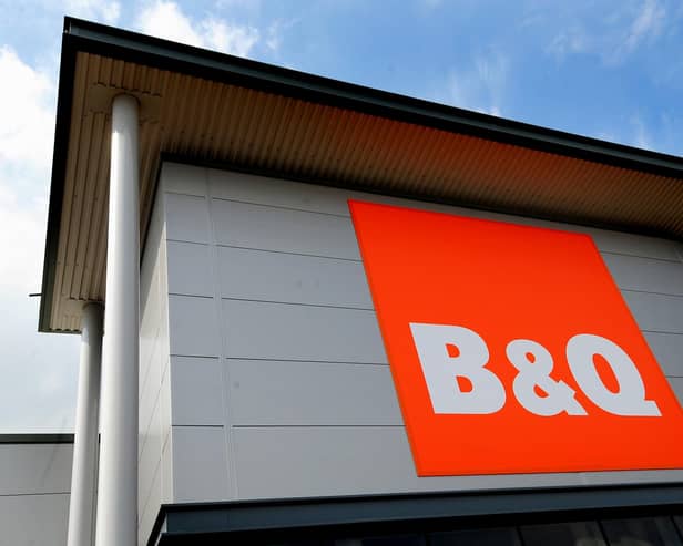 B&Q and Screwfix will open more than 100 new stores this year 