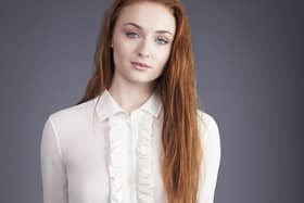 Actress Sophie Turner will be returner to her former theatre group in Warwick for a fundraising event. Photo by Mary McCartney