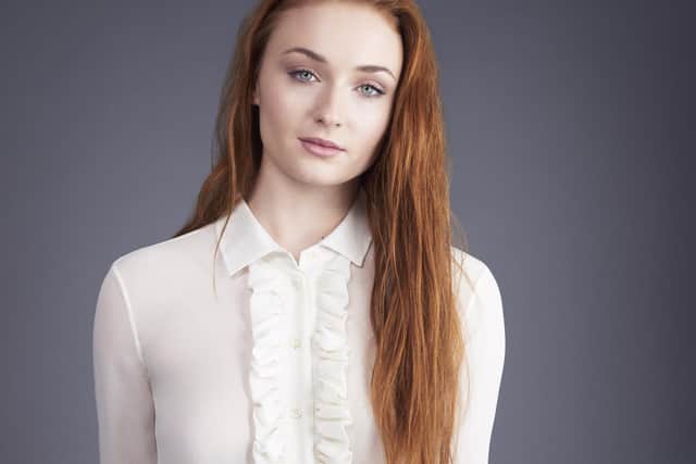 Actress Sophie Turner will be returner to her former theatre group in Warwick for a fundraising event. Photo by Mary McCartney