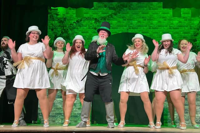 A scene from the show. Picture: Rugby Operatic and Musicals Society