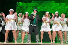 A scene from the show. Picture: Rugby Operatic and Musicals Society