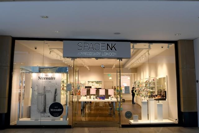 SpaceNK is a new shop that is home to skincare, perfume and beauty products.