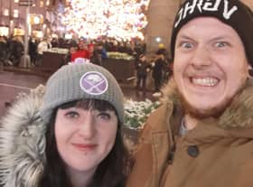 Shannon Madden and her late fiancée Jack Taggart.