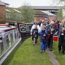 One of the previous Walk4Matt events along the canal network. Photo supplied by the Matt Hampson Foundation
