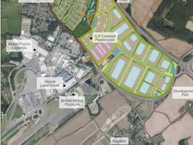 The site's location. Image taken from planning documents.