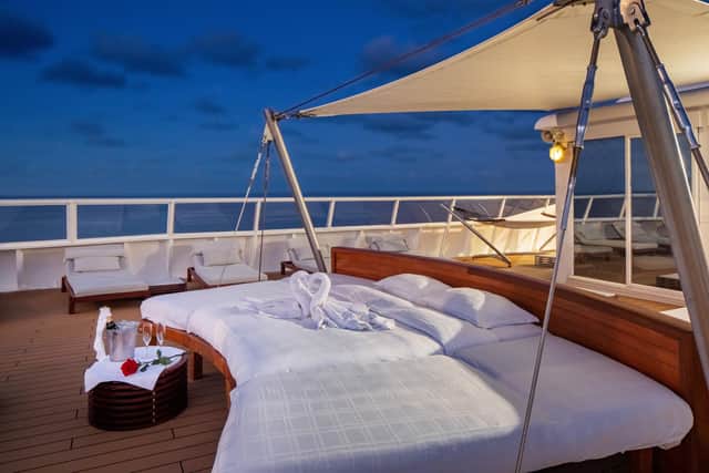Spend a romantic night sleeping under the stars. Image: Greg Ceo