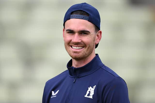 Nathan Gilchrist - heading out on loan to Leicestershire.