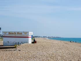 A sunny Hayling beach