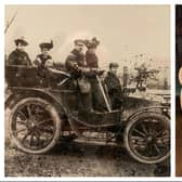The padlock - and the Wilson Pilcher car that the padlock protected.