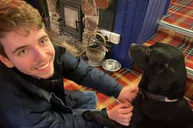 Max Herlihy will trek 500km for military dogs charity Hero Paws. Picture supplied.