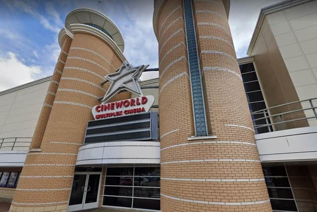 Rugby's Cineworld at Junction One. Photo: Google Street View.