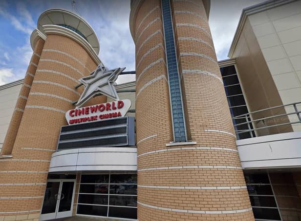 Rugby's Cineworld at Junction One. Photo: Google Street View.