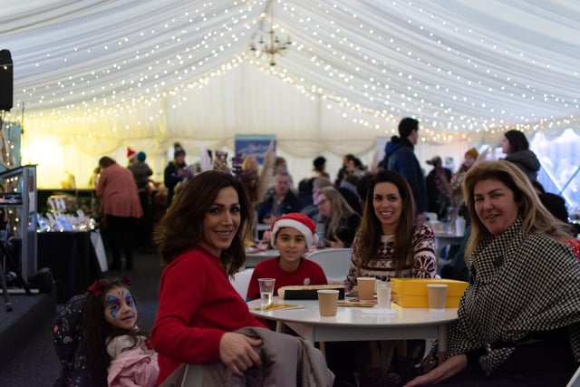 Forever Living hosted a Christmas market with stalls and children's activities. Photo by Forever Living