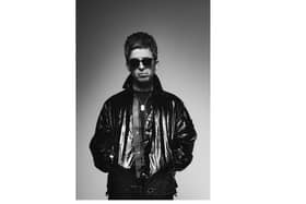 Noel Gallagher BW portrait. (c) Matt Crockett 2023.