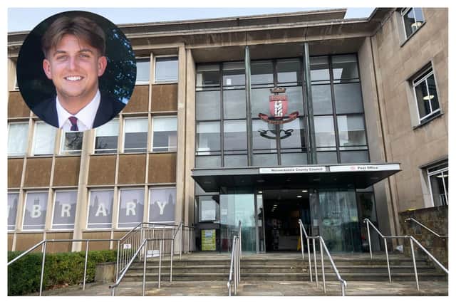 The two completed standards investigations into Warwickshire County Council leader George Finch’s conduct cost taxpayers more than £33,000. Photos by Warwickshire County Council and Warwick Courier