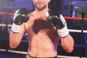 Lewis Howells edged an all-action four rounder. Pic by Dexter Hastings.