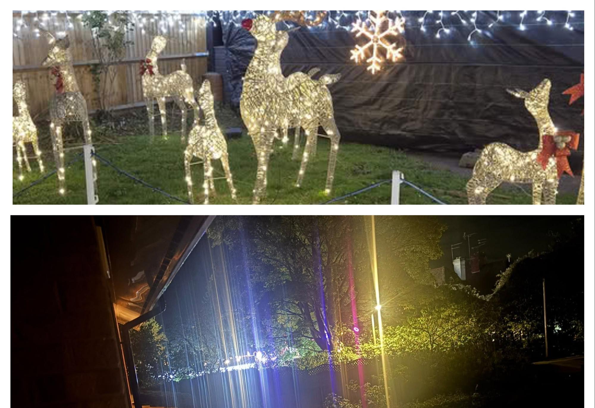 Experience a festive journey filled with sparkling lights and joyful music at Wolston pub