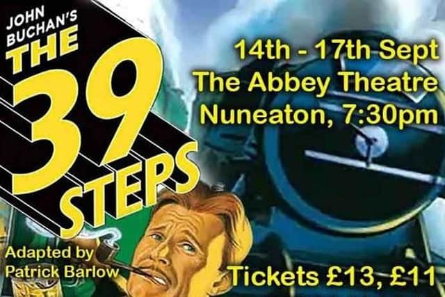 Sudden Impulse Theatre Company will be bringing the hit stage version of The 39 Steps to the Abbey Theatre.
