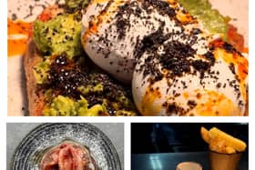 Some of the new items on the menu.