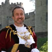 Councillor Oliver Jacques has been elected as the Mayor of Warwick for 2023/24. Photo by Warwick Town Council.