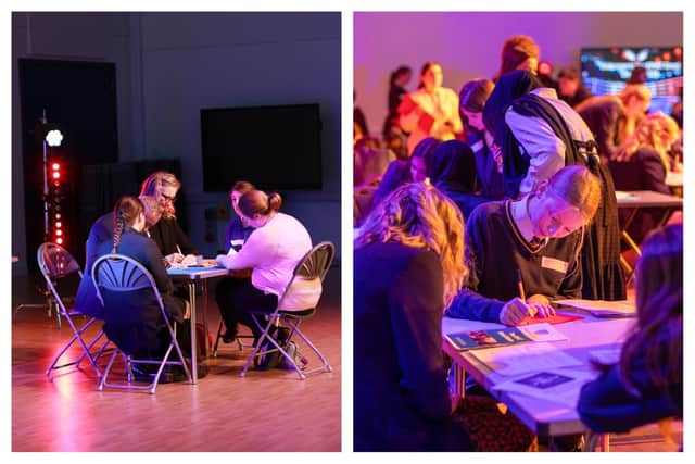 Kenilworth School and Sixth Form recently hosted to the KMAT Great Debate. Photos by Kenilworth School and Sixth Form