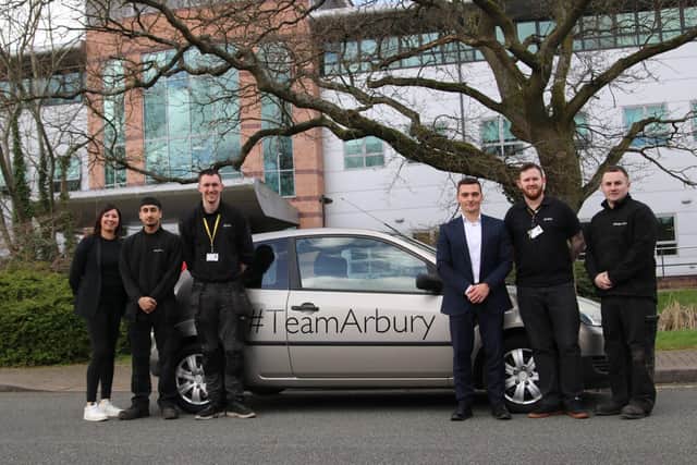 Car dealer group donates car and gives career advice to Warwick Trident College students