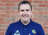 Richard Kay took charge of Southam United for the 100th time.