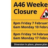More traffic chaos looks set to hit Kenilworth again this weekend due to a second closure of the A46. Photo supplied