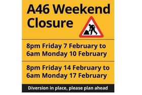 More traffic chaos looks set to hit Kenilworth again this weekend due to a second closure of the A46. Photo supplied