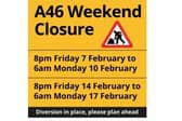 More traffic chaos looks set to hit Kenilworth again this weekend due to a second closure of the A46. Photo supplied