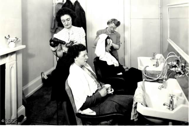 Hairdressing was on the curriculum at British Thomson-Houston's girls' club