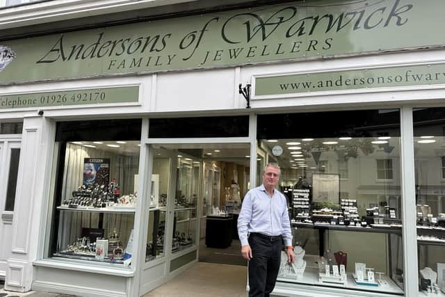 Independent jewellery store Andersons of Warwick is owned by professional jeweller Peter Vandome. Located in the heart of the town, Peter bought the store, more than 16 years ago and has enjoyed being an integral part of the local retail community ever since. He recently announced that he will be closing down his store. Photo supplied